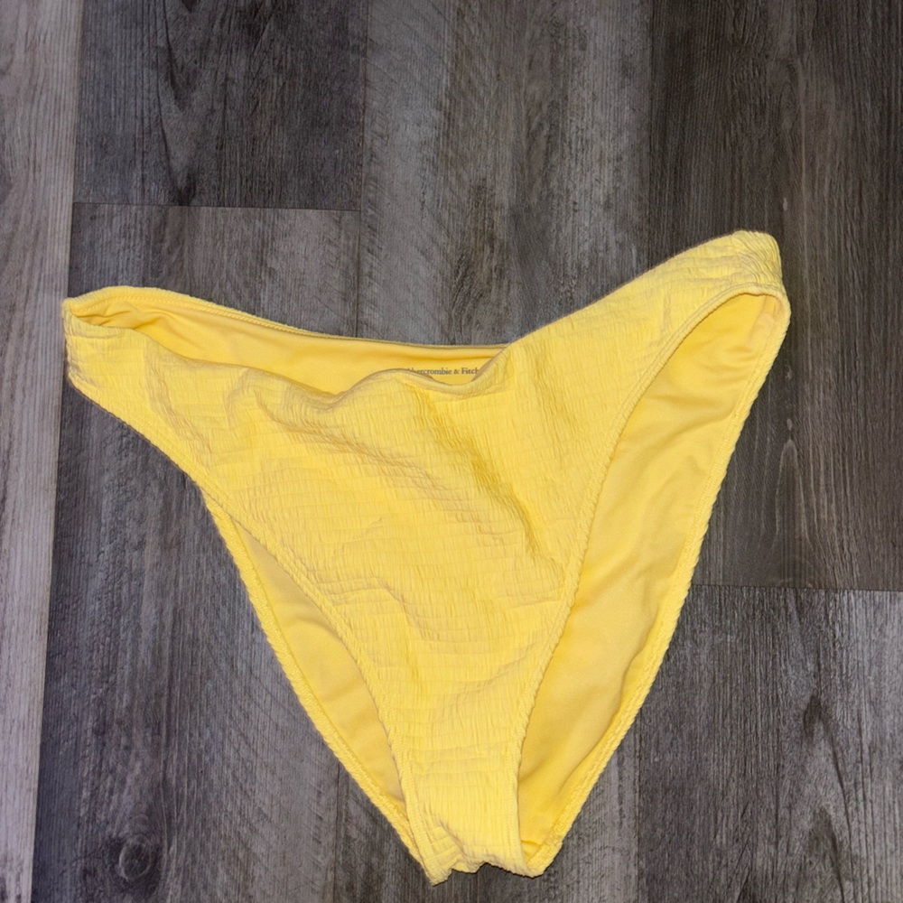 Abercrombie & Fitch Yellow Bikini Bottom